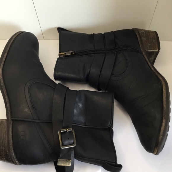 COPY - Ugg Women's Shoes Rugged Black Booties Size 6 - Picture 8 of 16